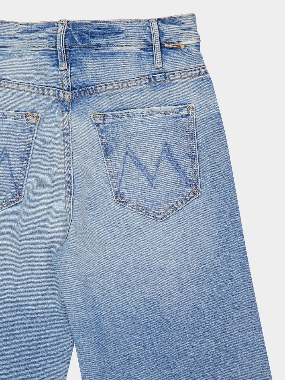 Blue Wide-Leg Jeans in I Confess Wash - Image 4