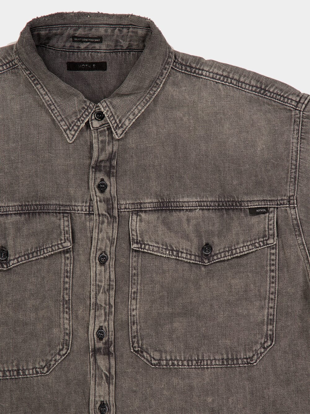 Gray Lazy Sunday Shirt Jacket - Image 3