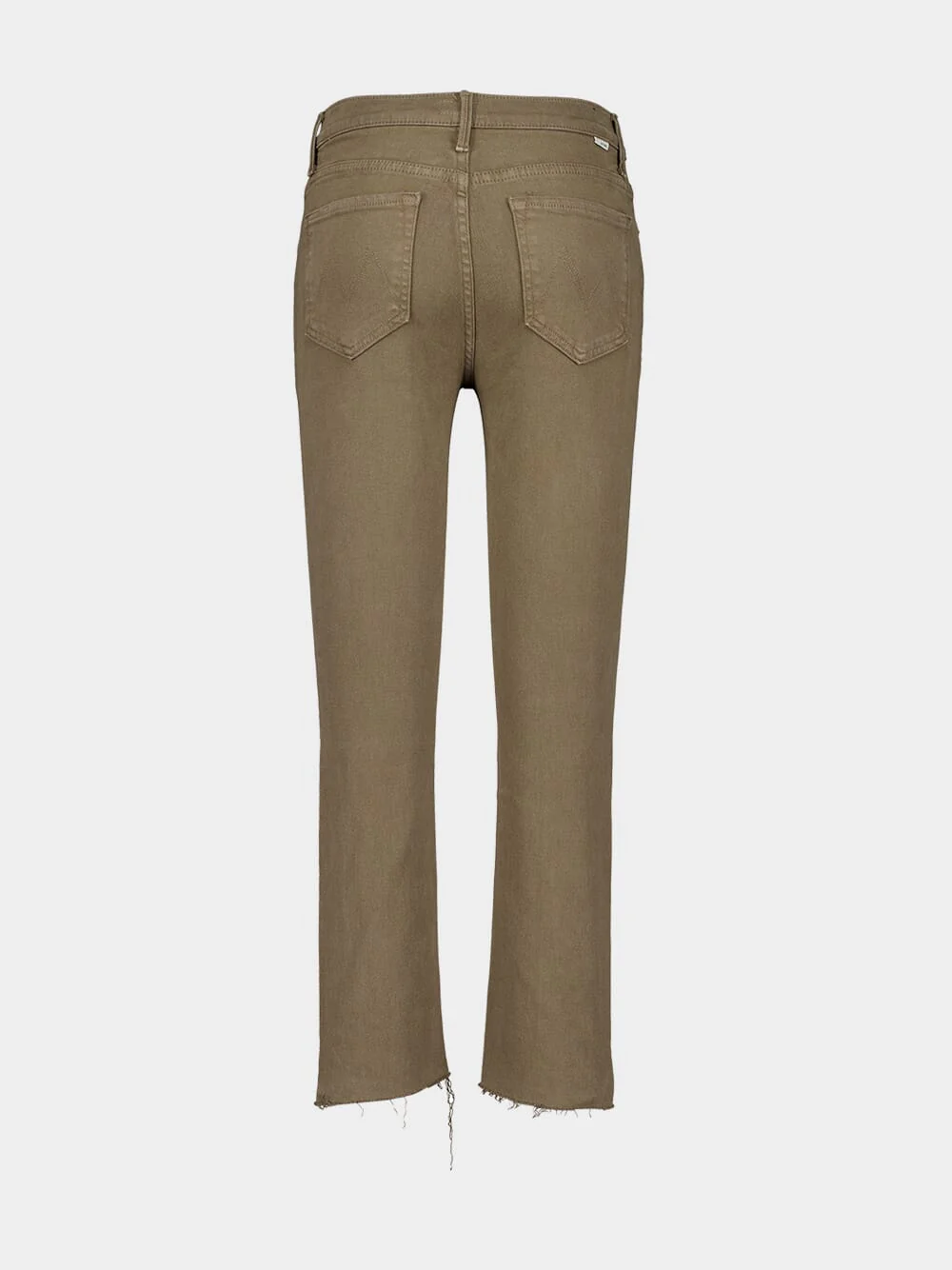 High Waisted Rascal Ankle Step Fray Jeans - Image 2