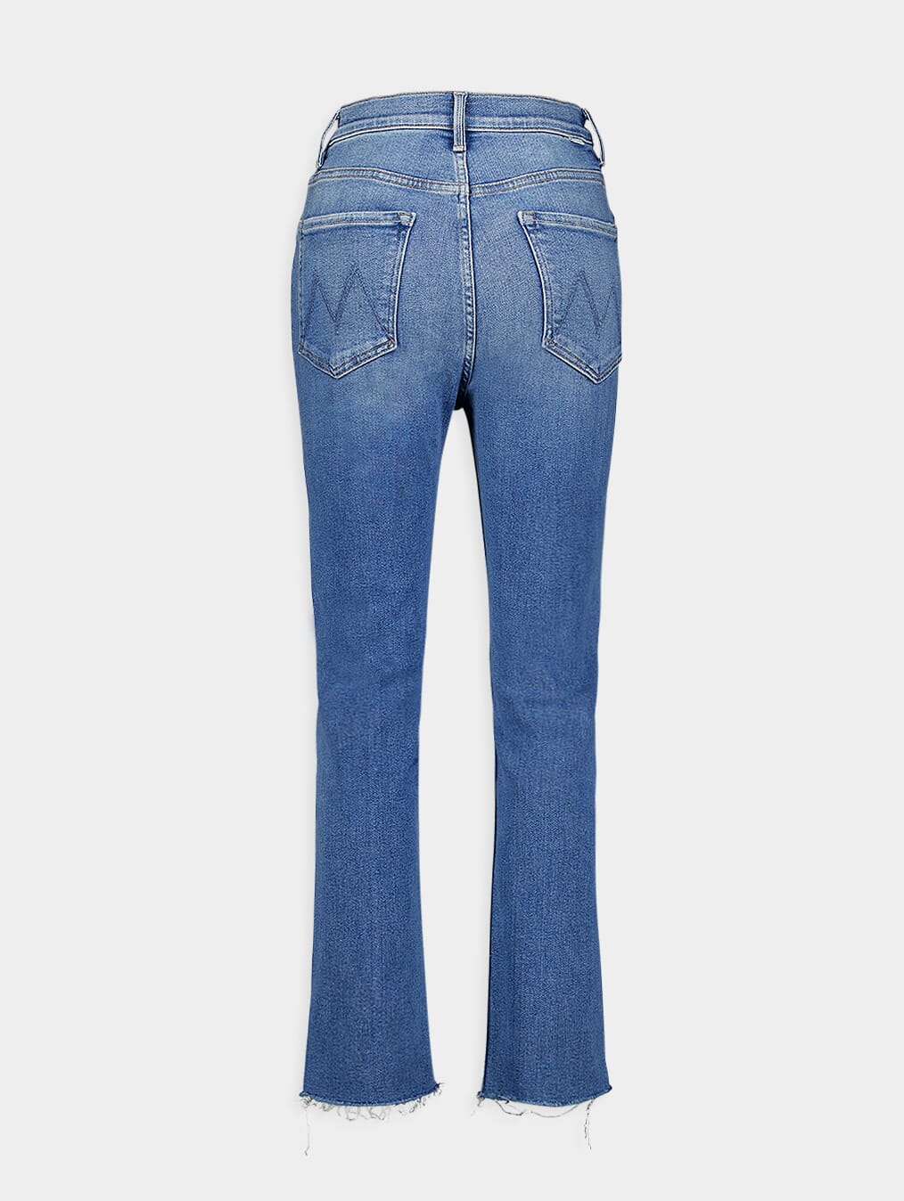 High-Waisted Rider Ankle Fray Jeans - Image 2