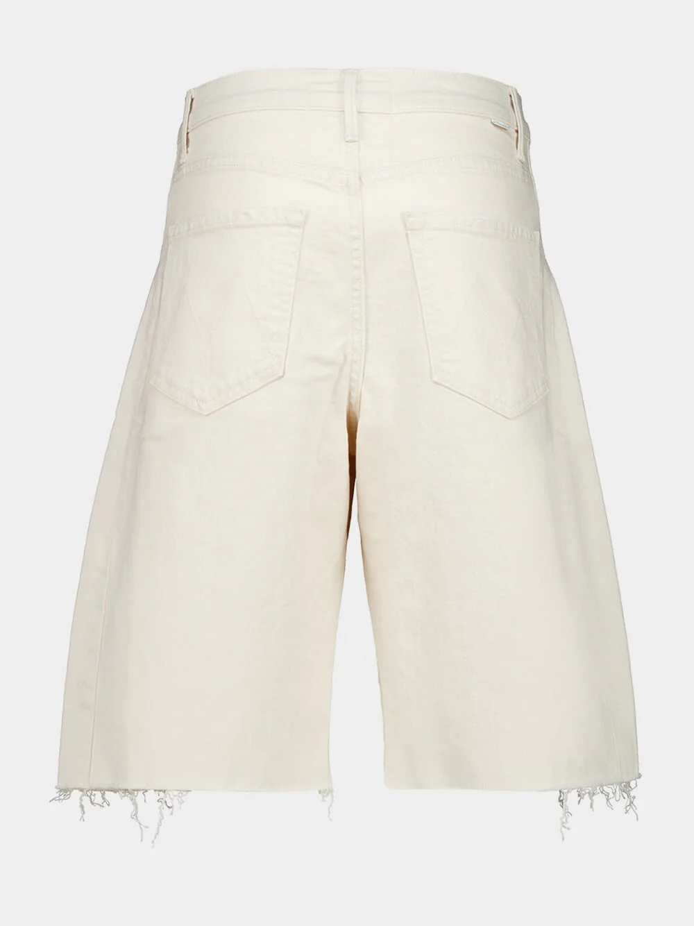 Knee-Length Denim Shorts in Act Natural Wash - Image 2