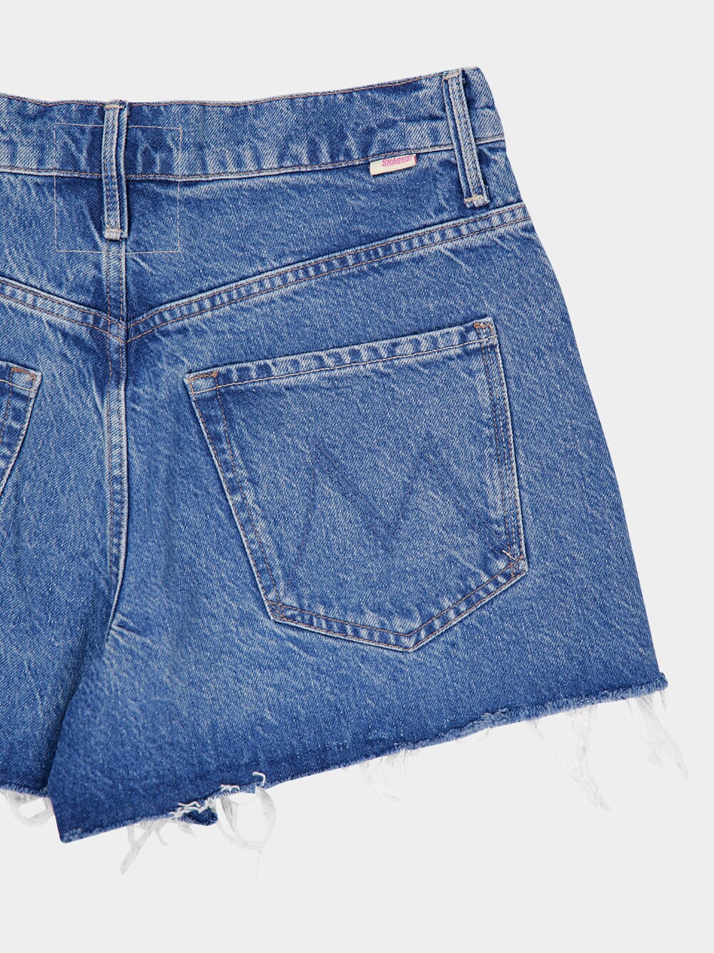 The Main Course Short Fray Denim Shorts - Image 4