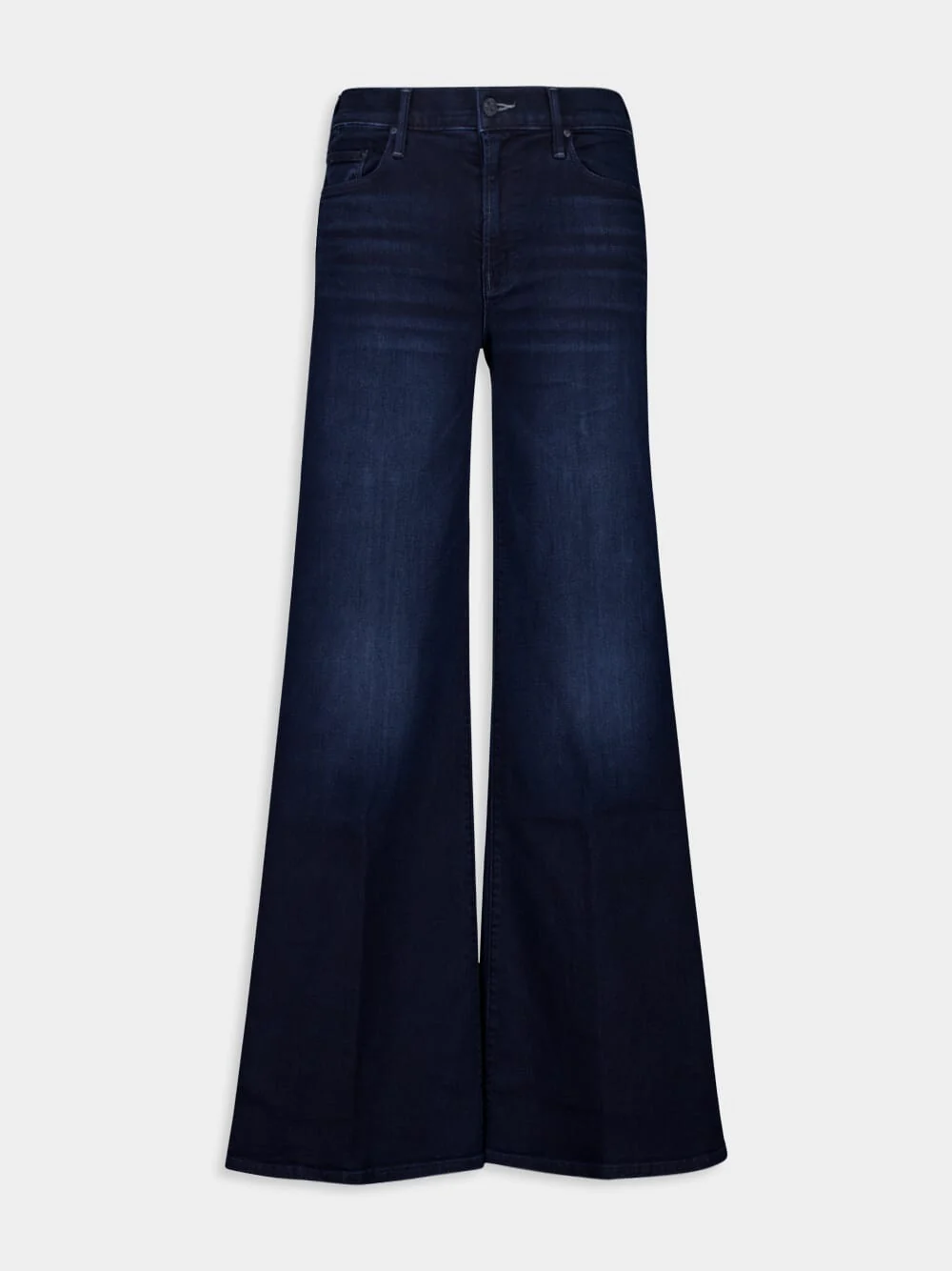 The Twister Sneak Wide-Leg Mid-Rise Jeans