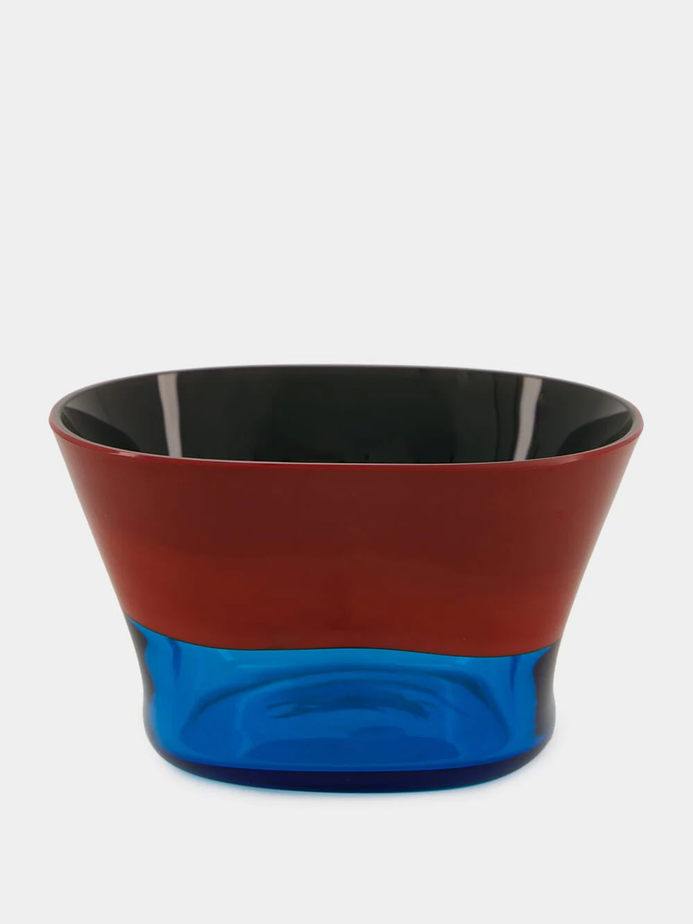 Coral Red and Turquoise Dandy Bowl