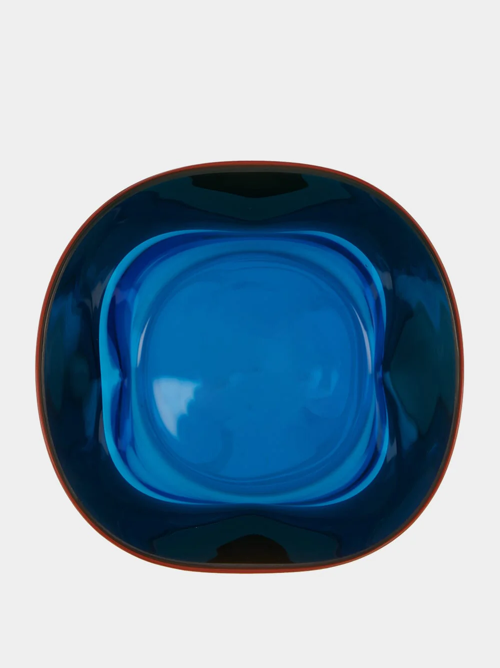 Coral Red and Turquoise Dandy Bowl - Image 2