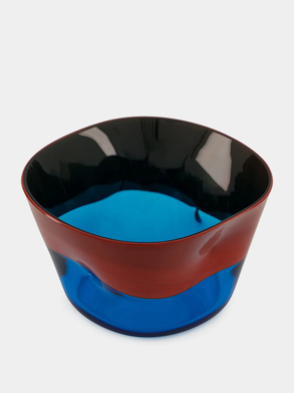 Coral Red and Turquoise Dandy Bowl - Image 4