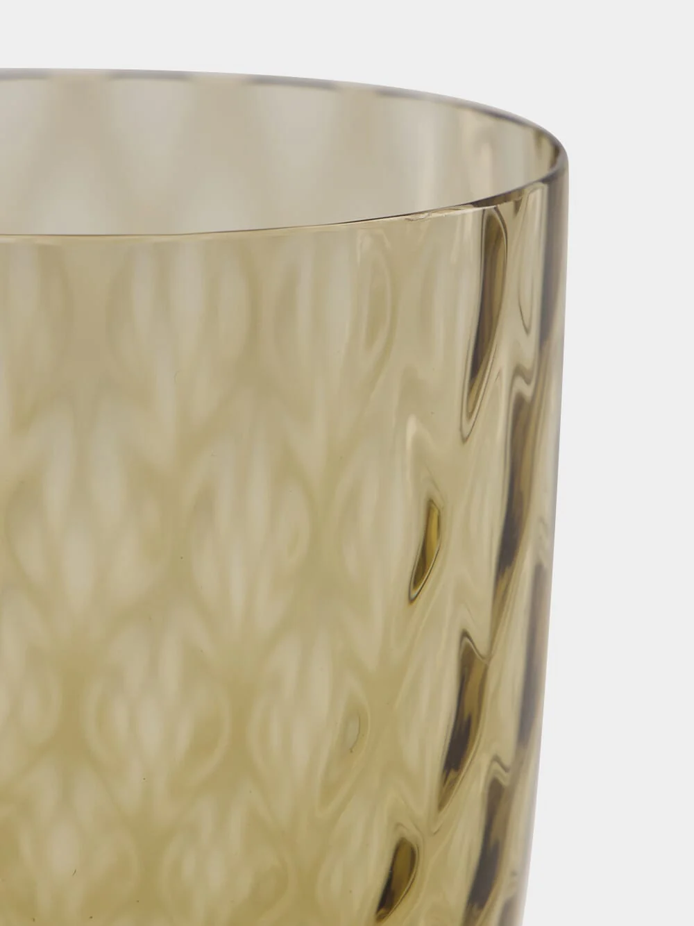 Brown Optic Twisted Idra Water Glass - Image 3