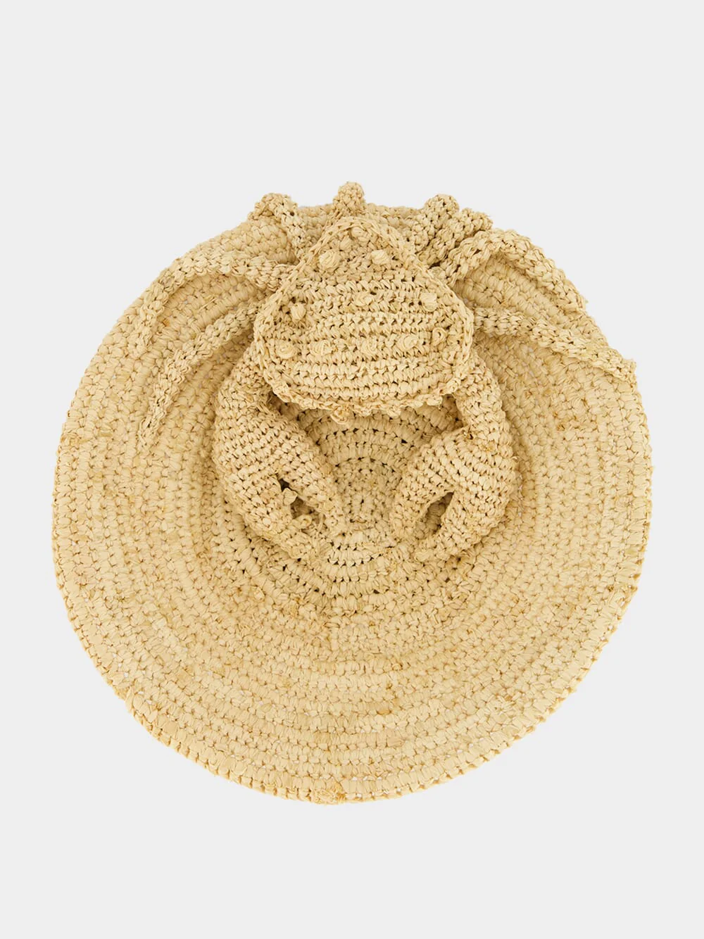 Natural Handcrafted Raffia Small Paguro Plate