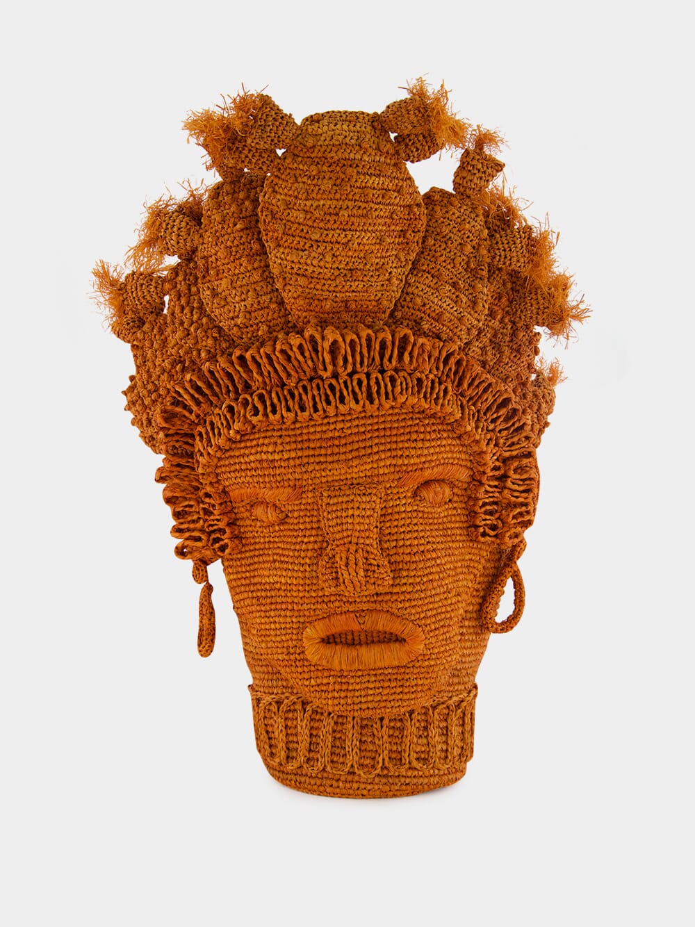 Terracotta Sicilian Moor´s Female Vase