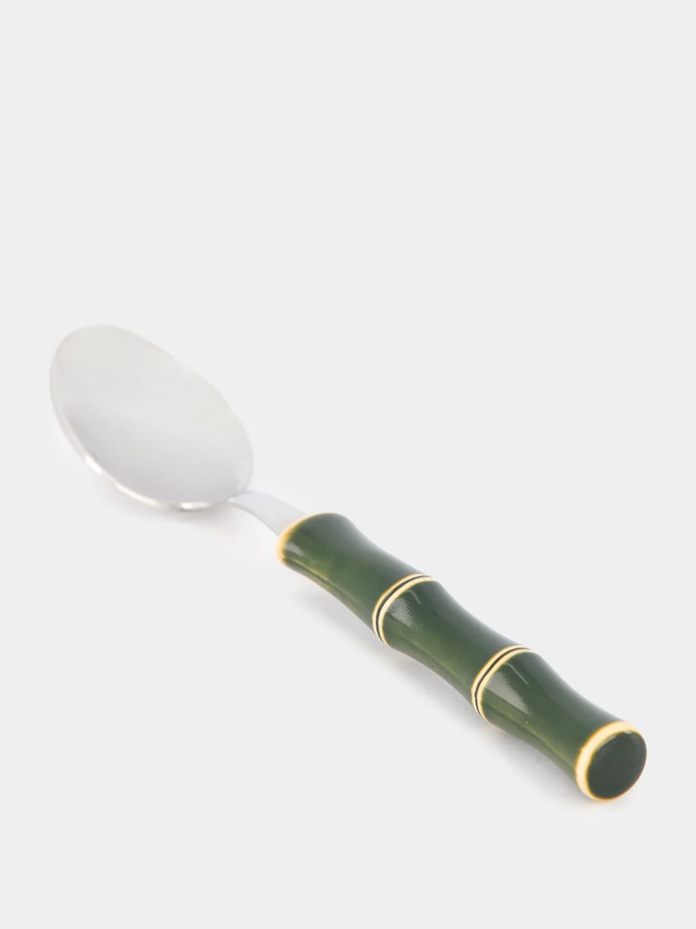 Green Bamboo Coffee Spoon - Image 3