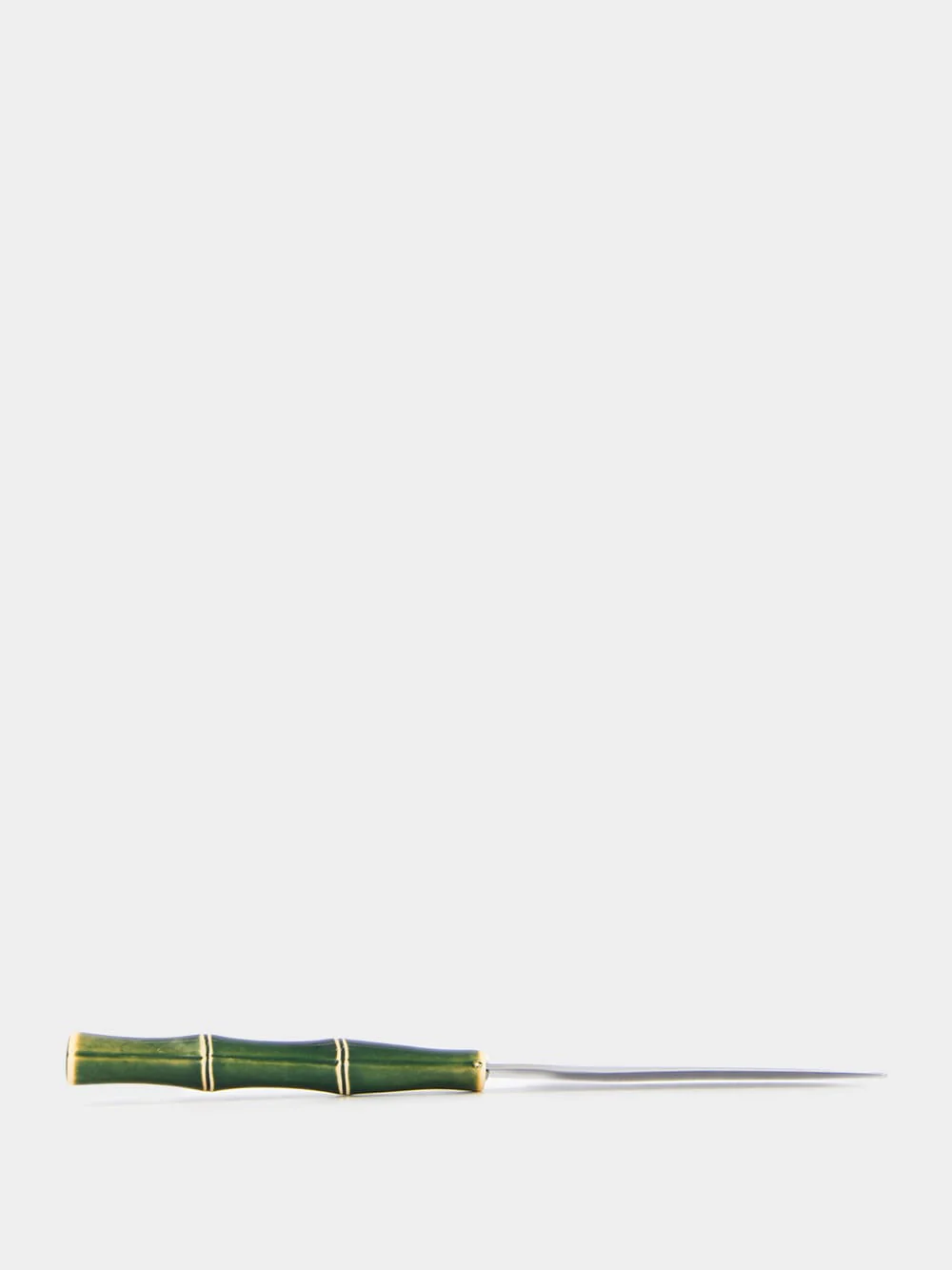 Green Bamboo Dessert Knife - Image 4
