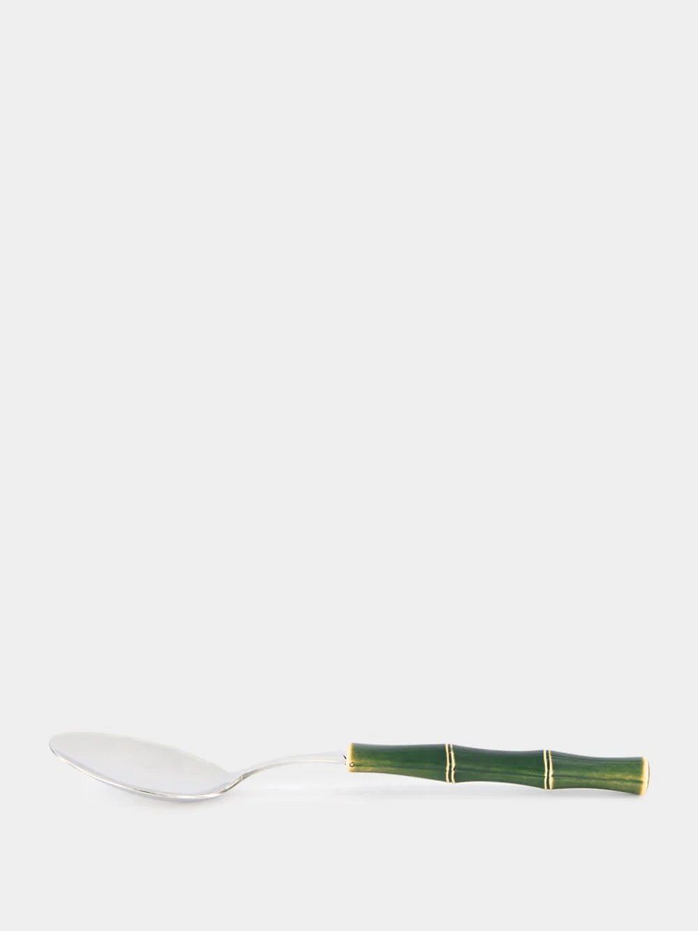 Green Bamboo Table Spoon - Image 2