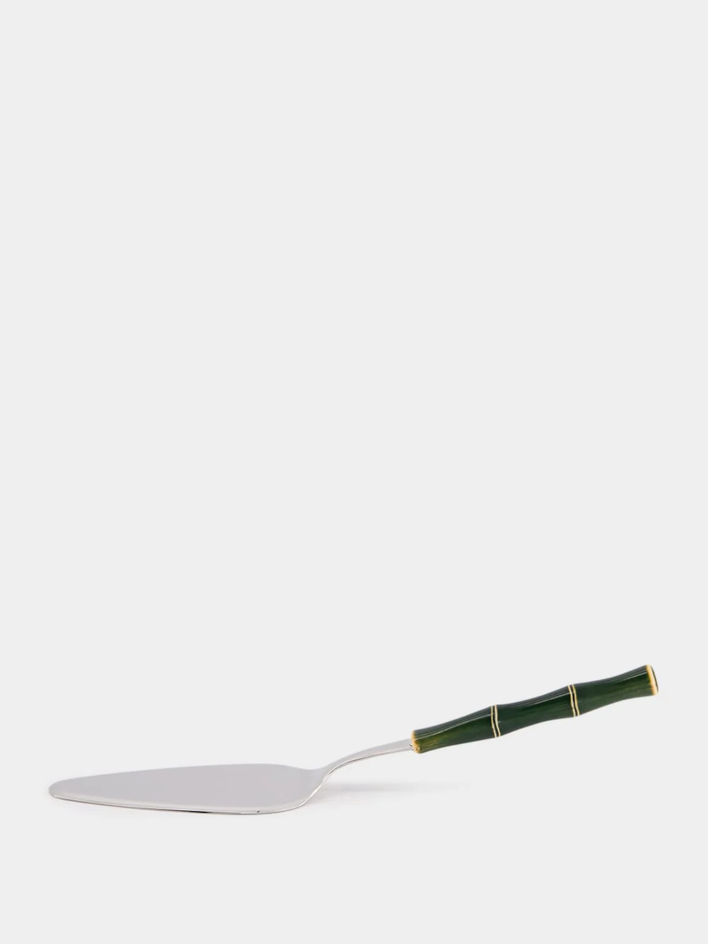 Green Bamboo Tart Slicer - Image 2