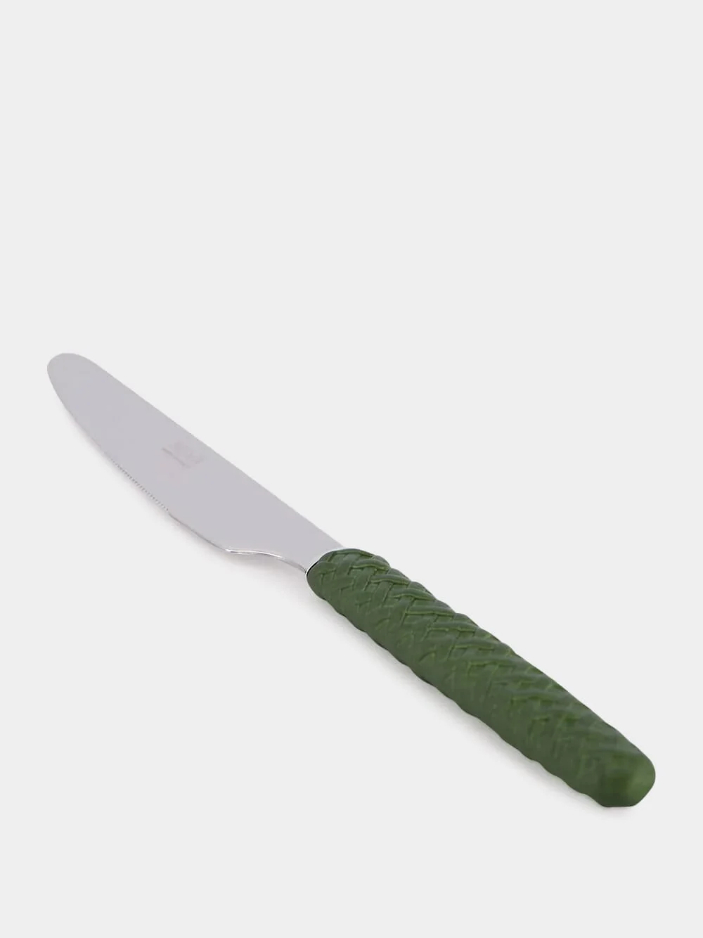 Green Intreccio Dinner Knife - Image 3