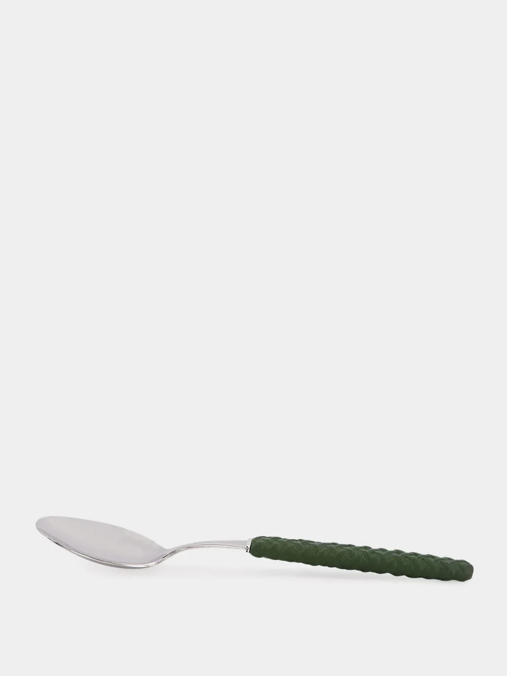 Green Intreccio Dinner Spoon - Image 2
