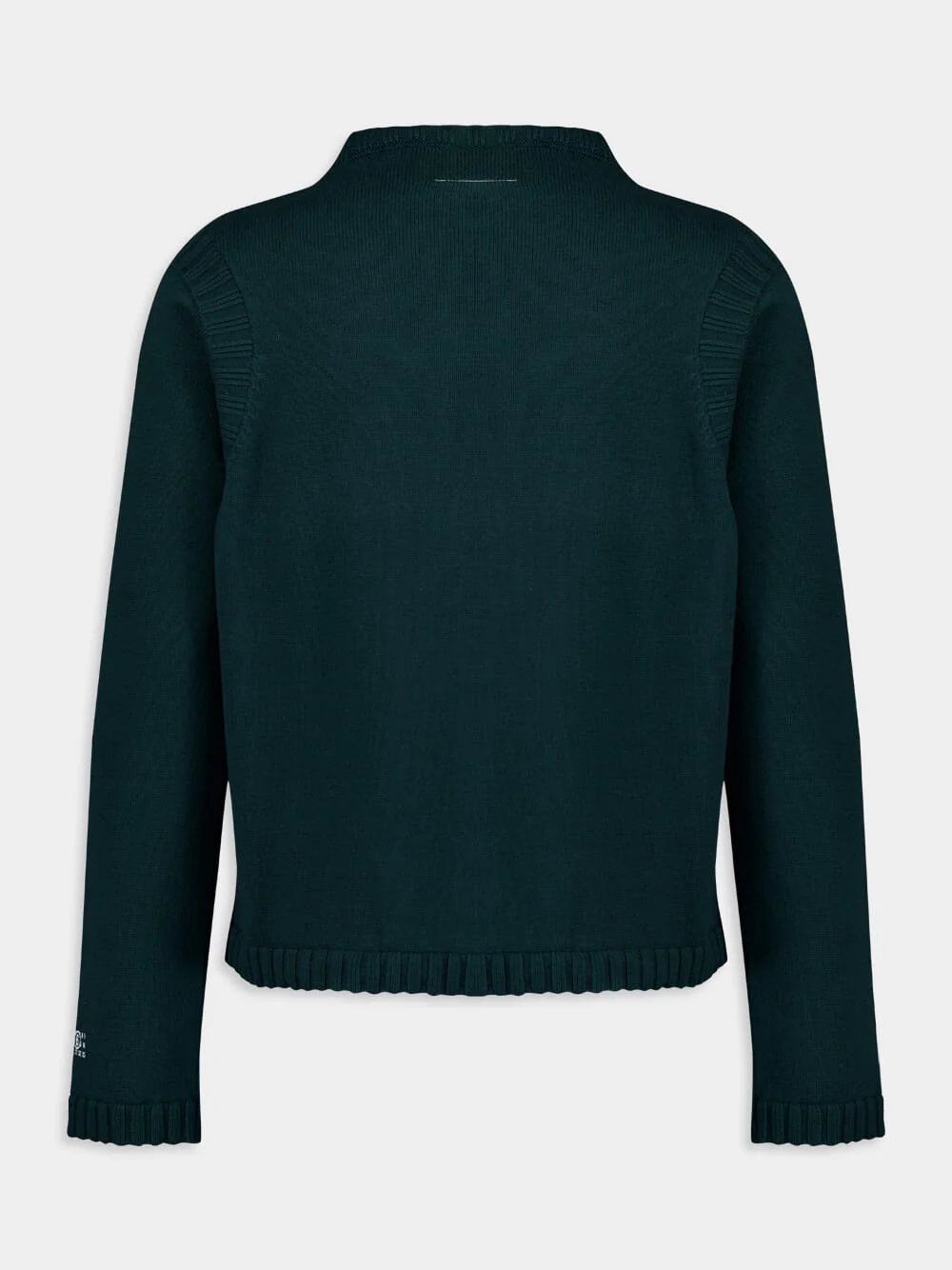 Numbers Motif Cotton-Blend Jumper - Image 3