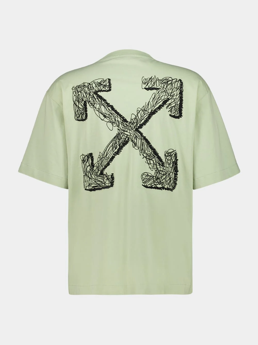 Alfalfa Green Scribble Arrow Skate T-Shirt - Image 2