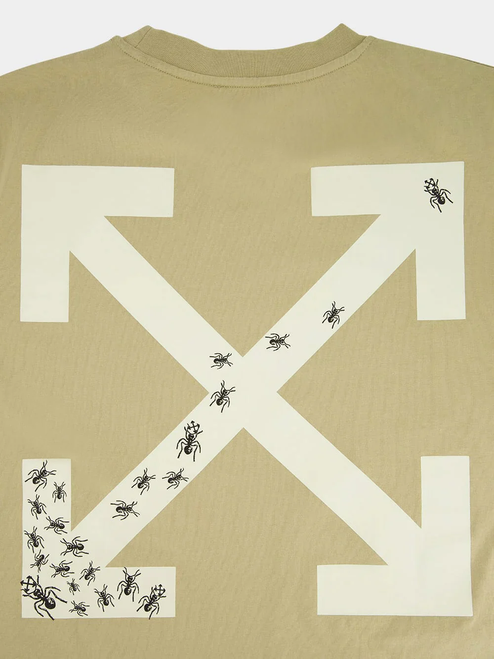 Beige Ants Arrow T-Shirt - Image 4