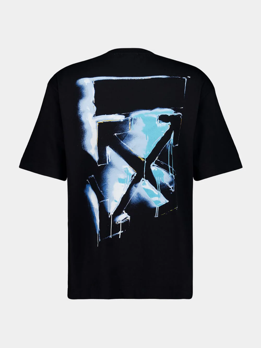 Black 3D Arrow Spray T-Shirt - Image 2