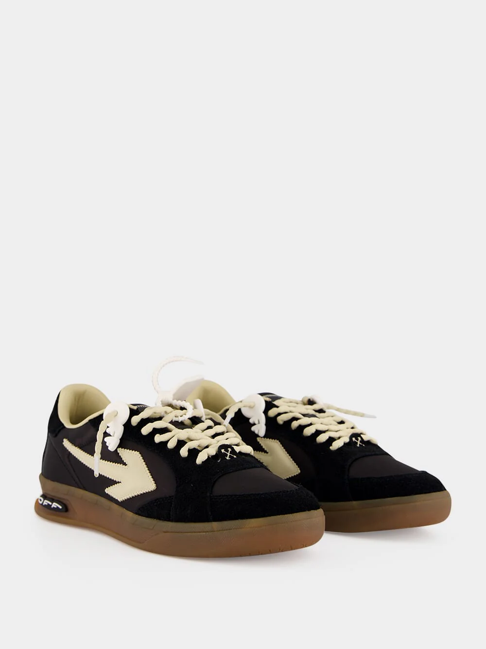 Black and Beige End Of Play Sneakers - Image 3