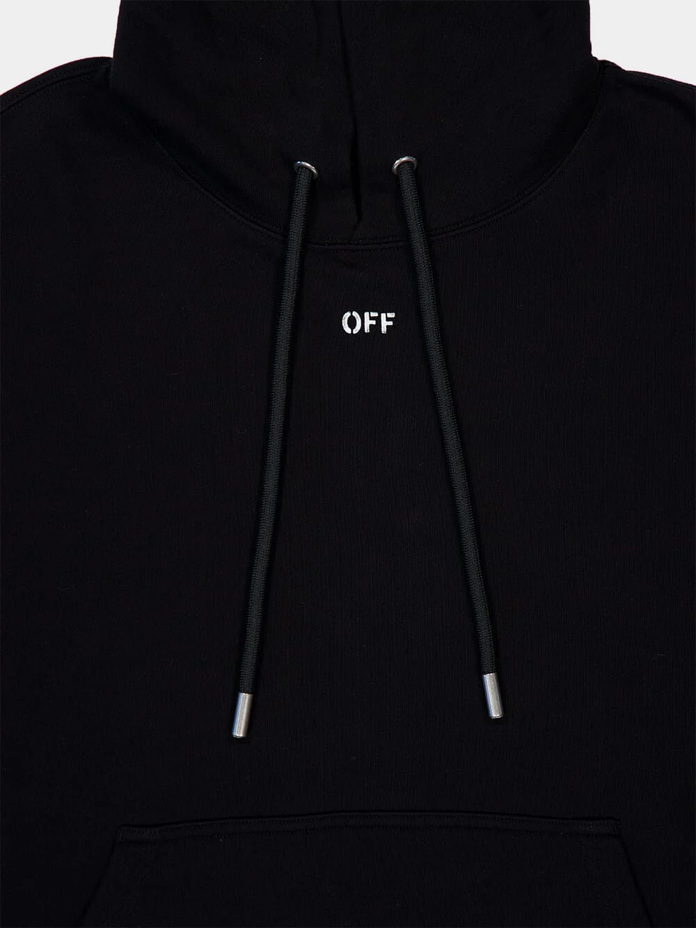 Black Brush Arrow Cotton Sweatshirt - Image 3