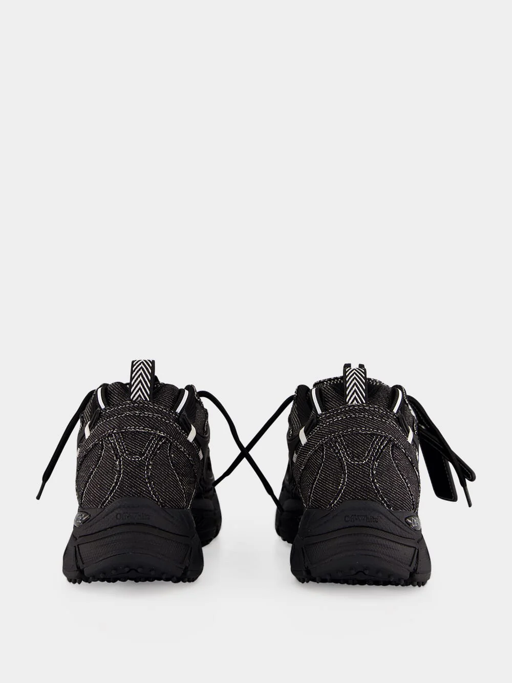 Black Denim Be Right Back Sneakers - Image 5