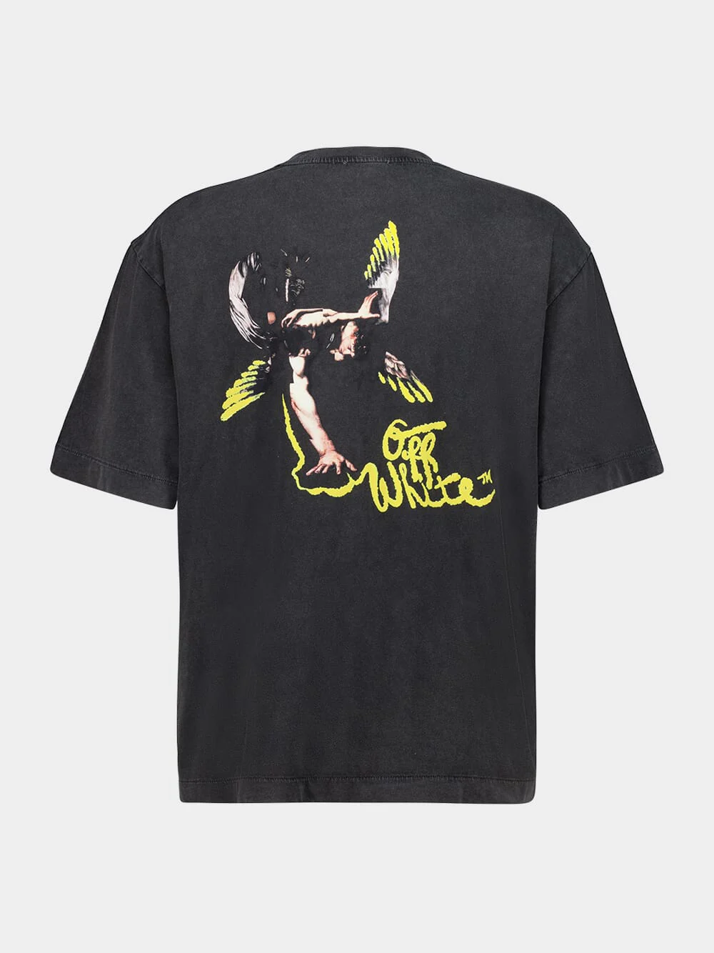 Black Fallen Caravaggio Skate Cotton T-Shirt - Image 3