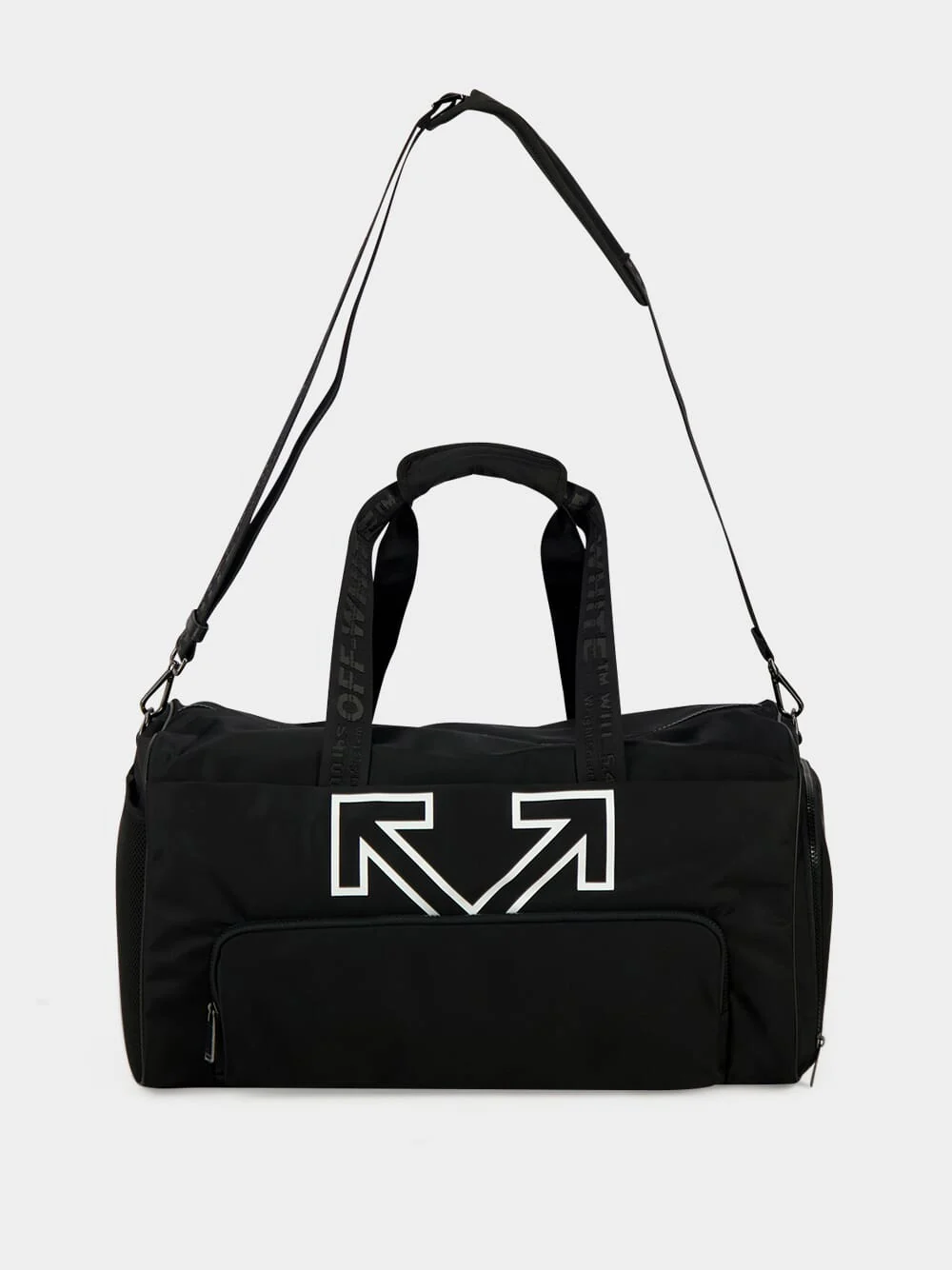 Black Heritage Polyamide Gym Bag - Image 2