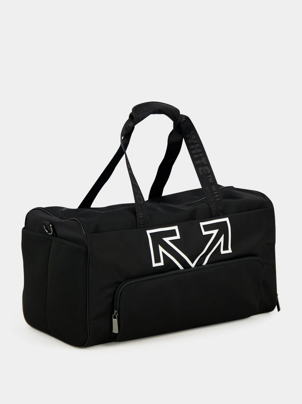 Black Heritage Polyamide Gym Bag - Image 3