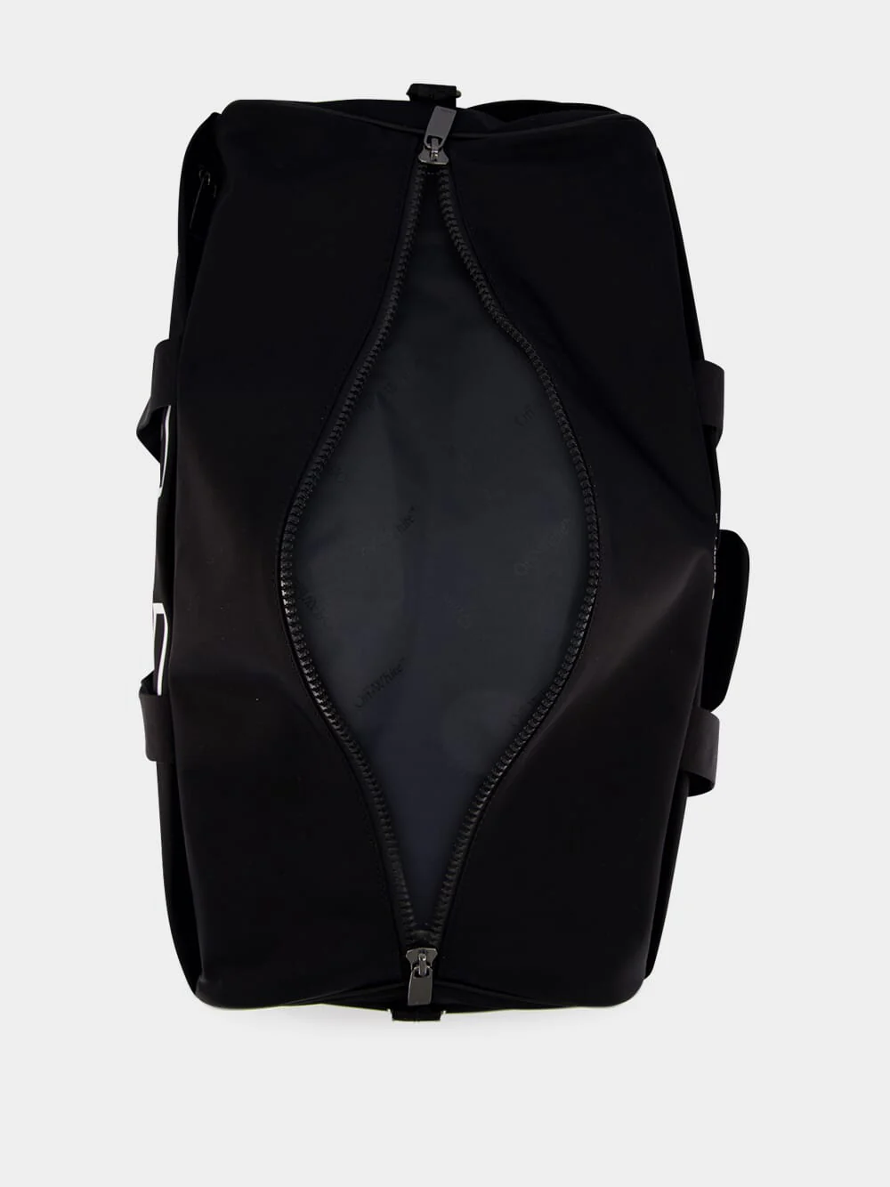 Black Heritage Polyamide Gym Bag - Image 6