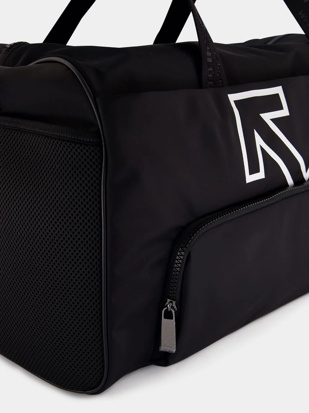 Black Heritage Polyamide Gym Bag - Image 7