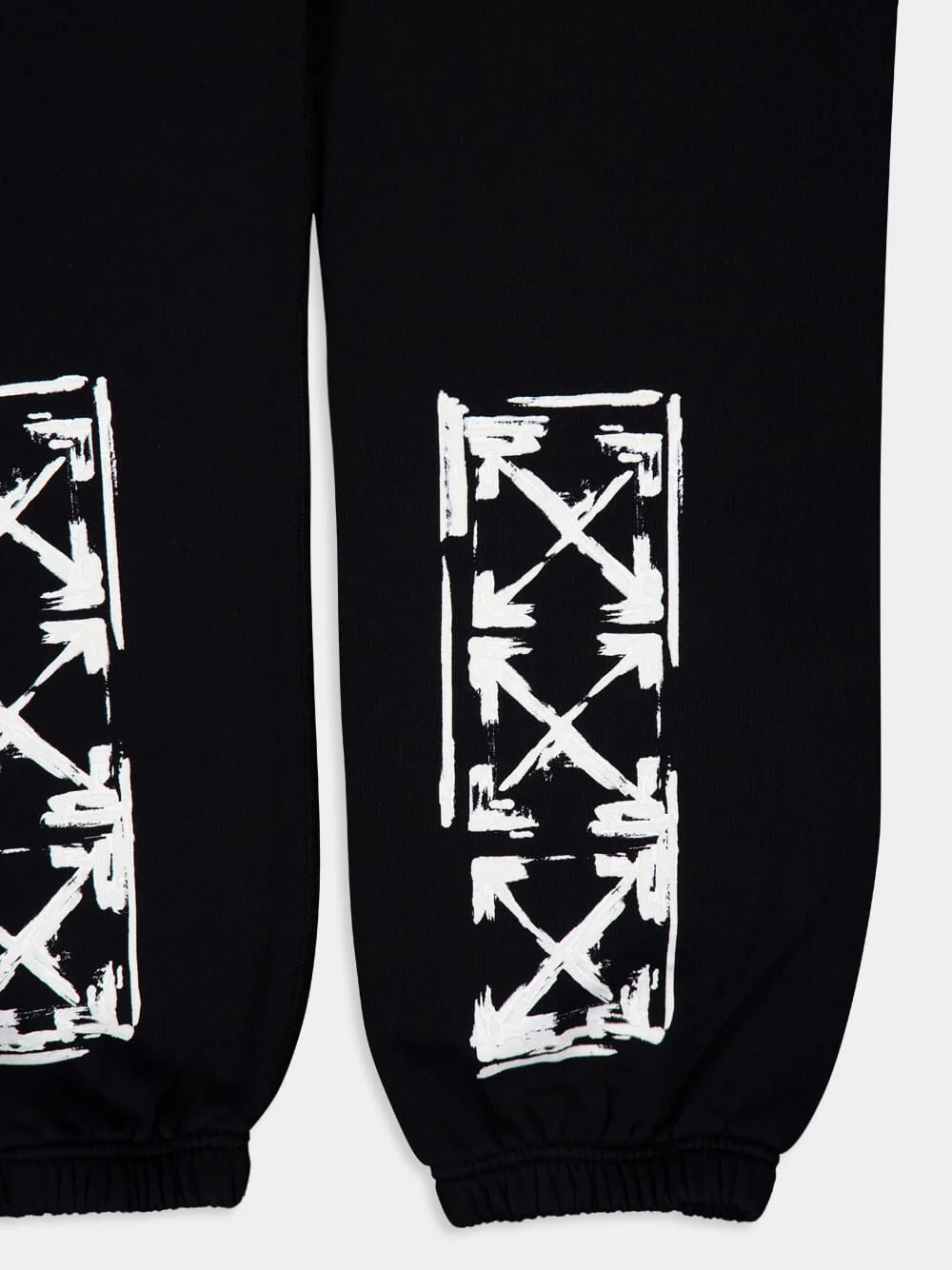Black Ink Arrow Cuffed Sweatpants - Image 4