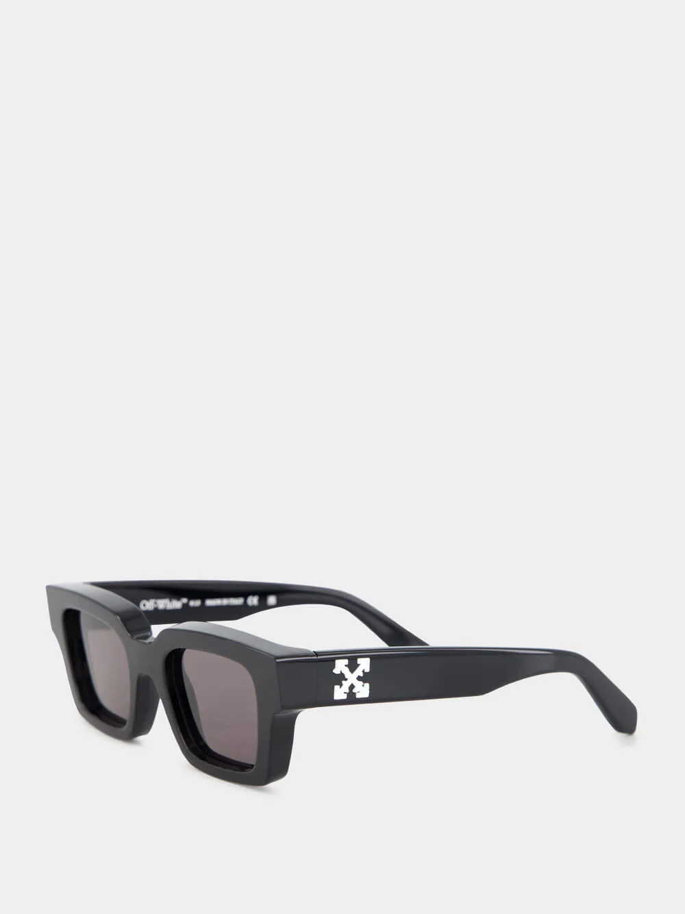Black Virgil Square Sunglasses - Image 3