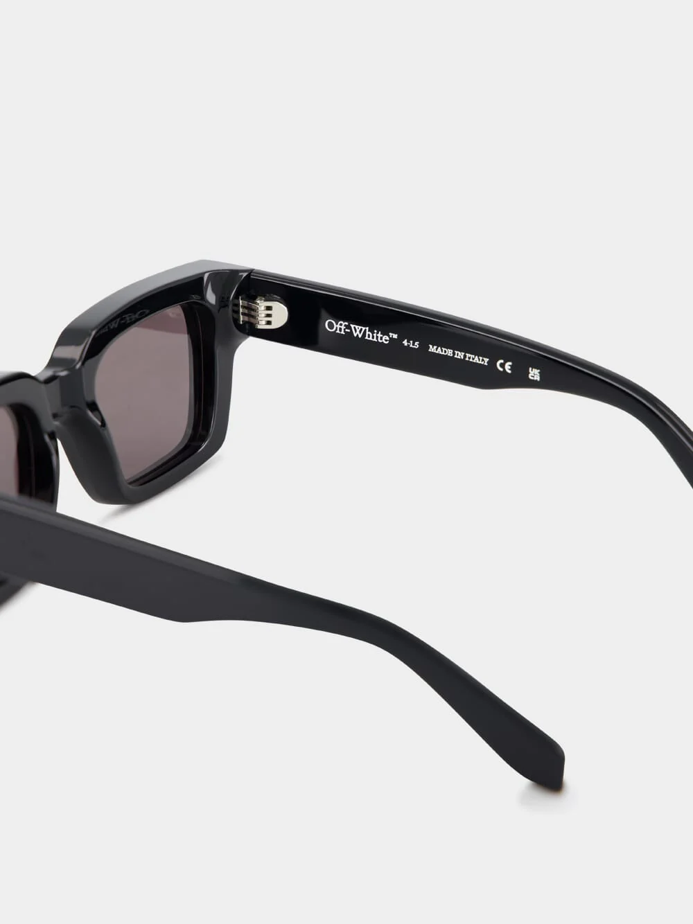 Black Virgil Square Sunglasses - Image 4