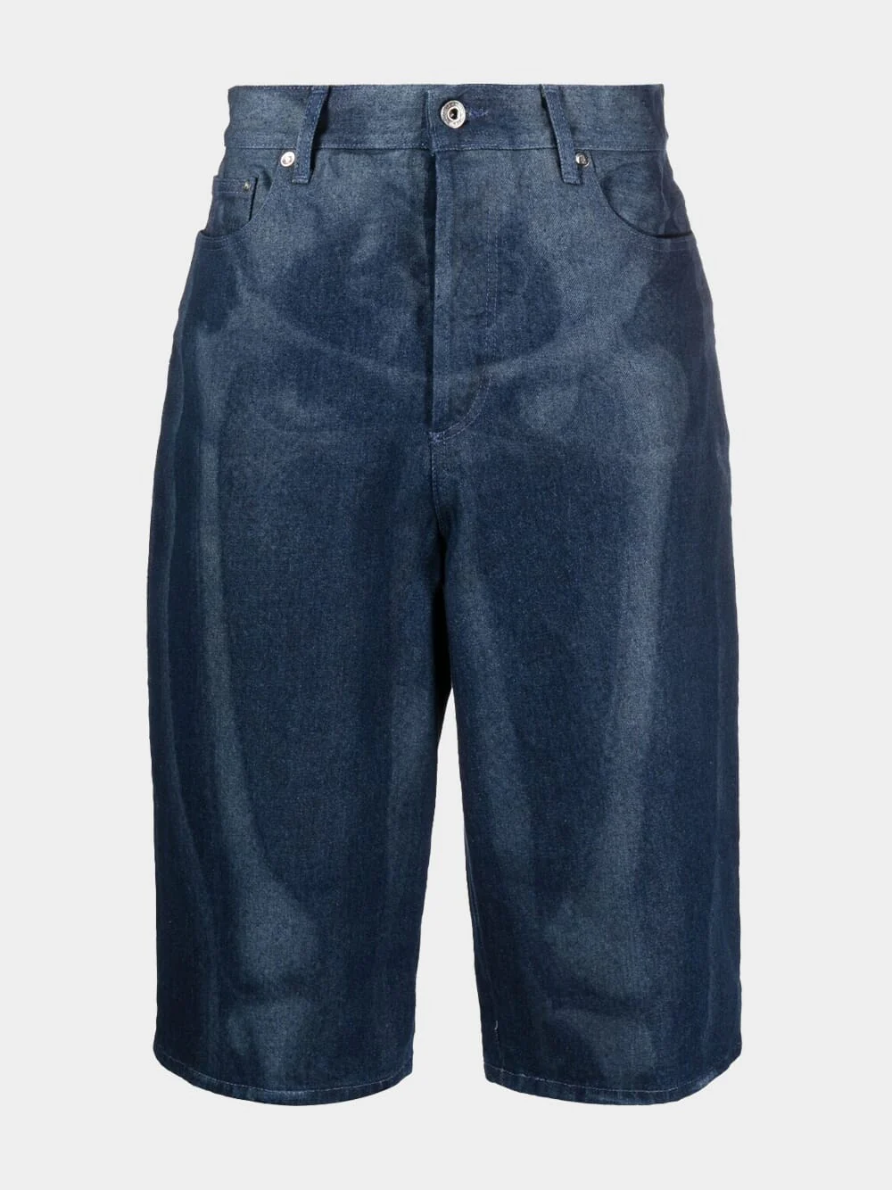 Off-White Body Scan Denim Shorts