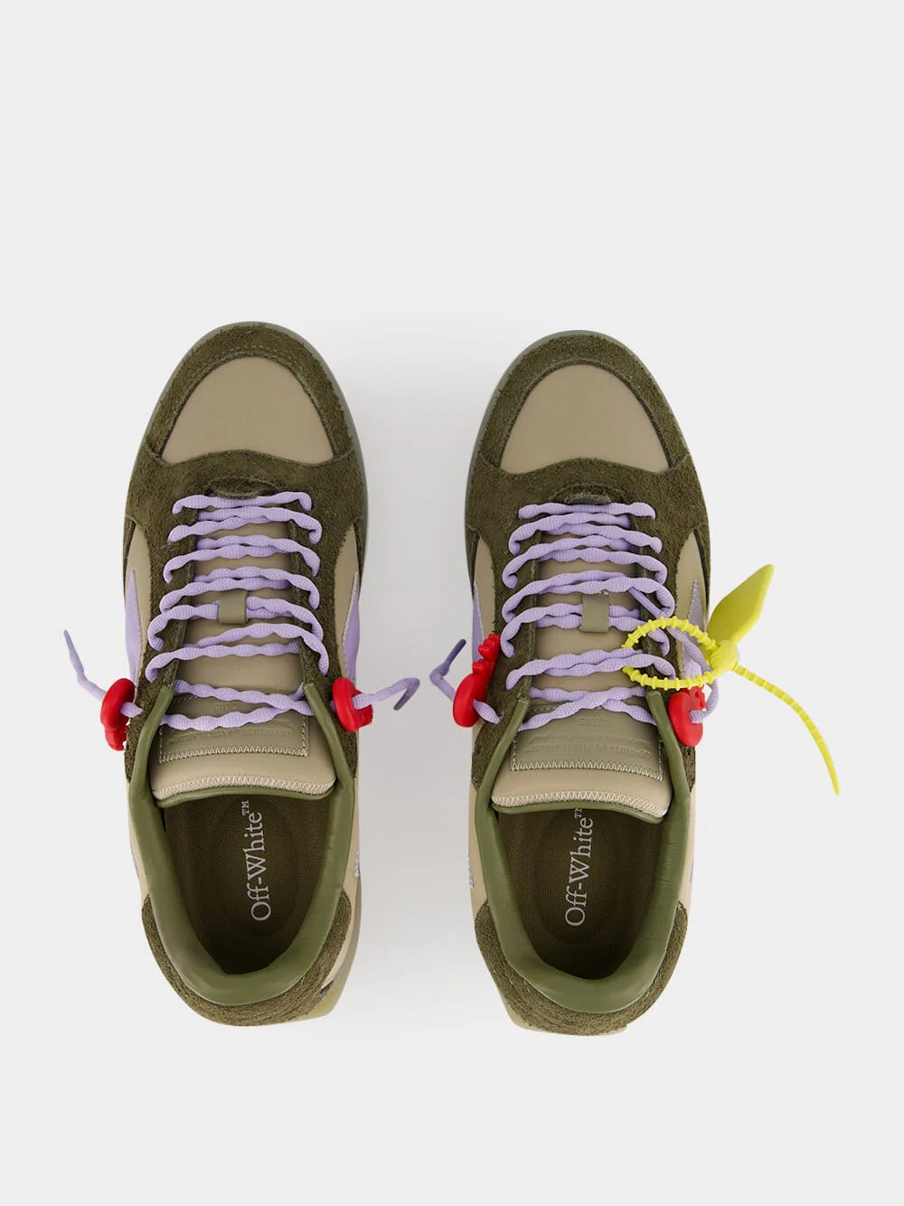 Brown and Lavender End Of Play Sneakers - Image 4