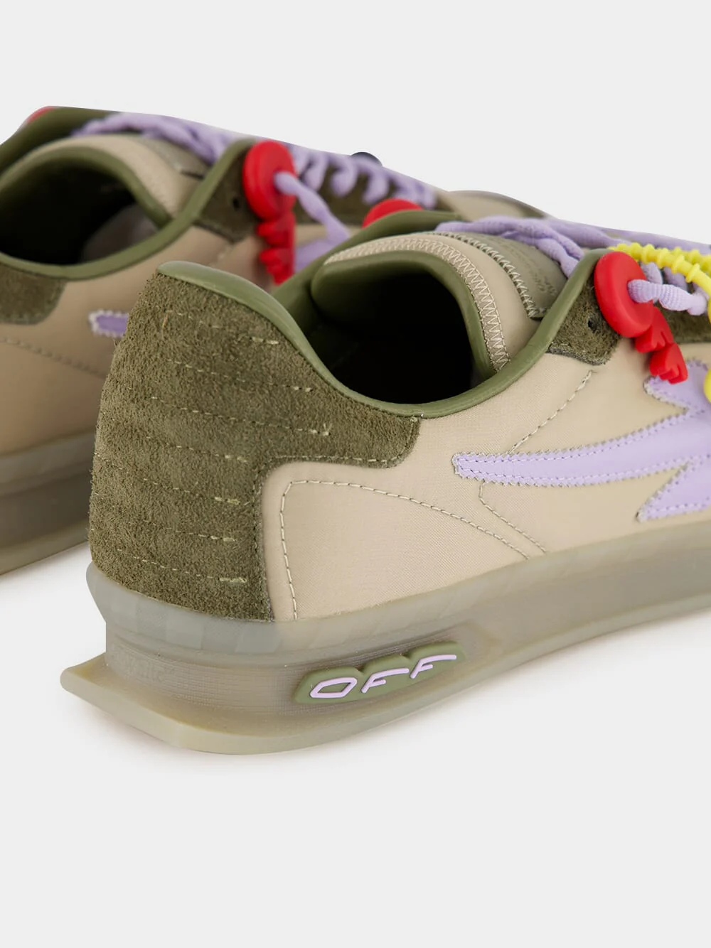 Brown and Lavender End Of Play Sneakers - Image 6