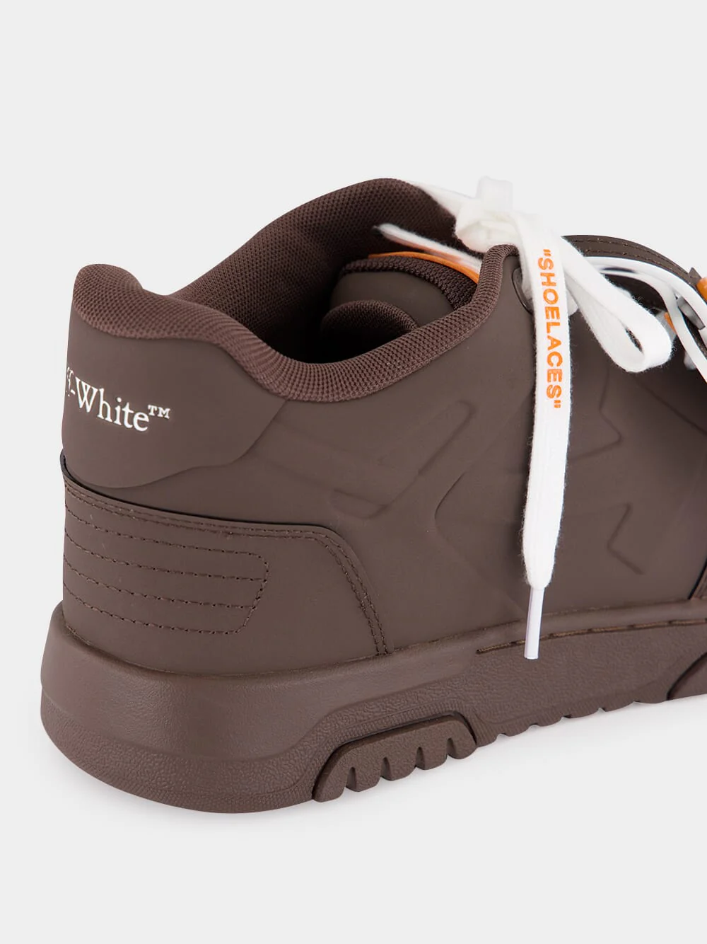 Brown and Orange Out of Office Molded Sneakers - Image 6