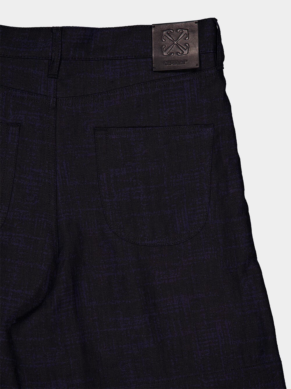 90s Logo Linen Shorts - Image 4