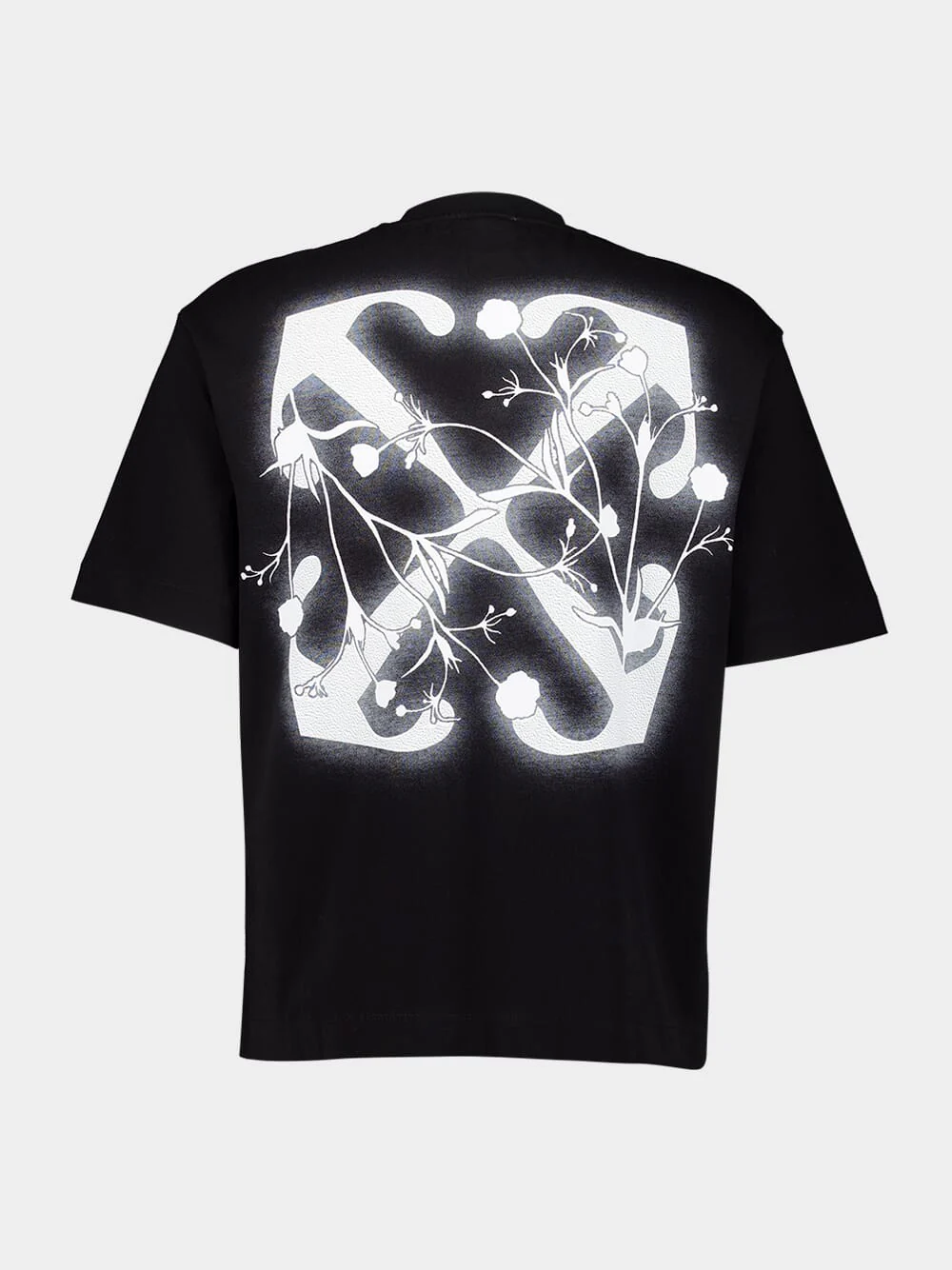 Black Flower Arrow T-Shirt - Image 2