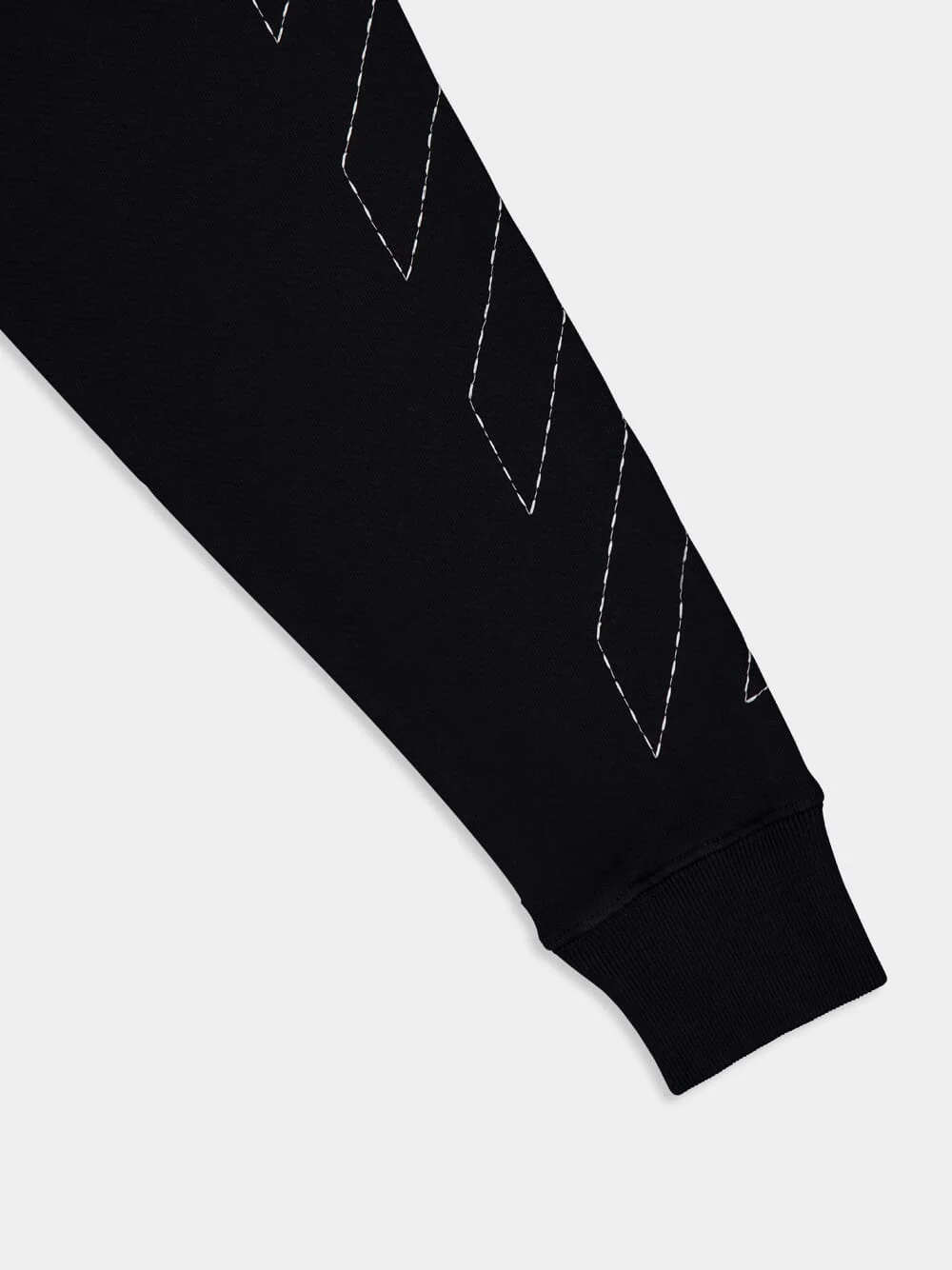 Black Stitch Arrow Skate Hoodie - Image 4