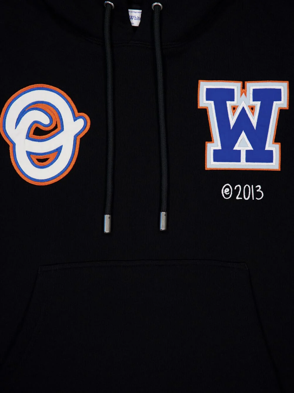 Black Wizard Patch Skate Hoodie - Image 3