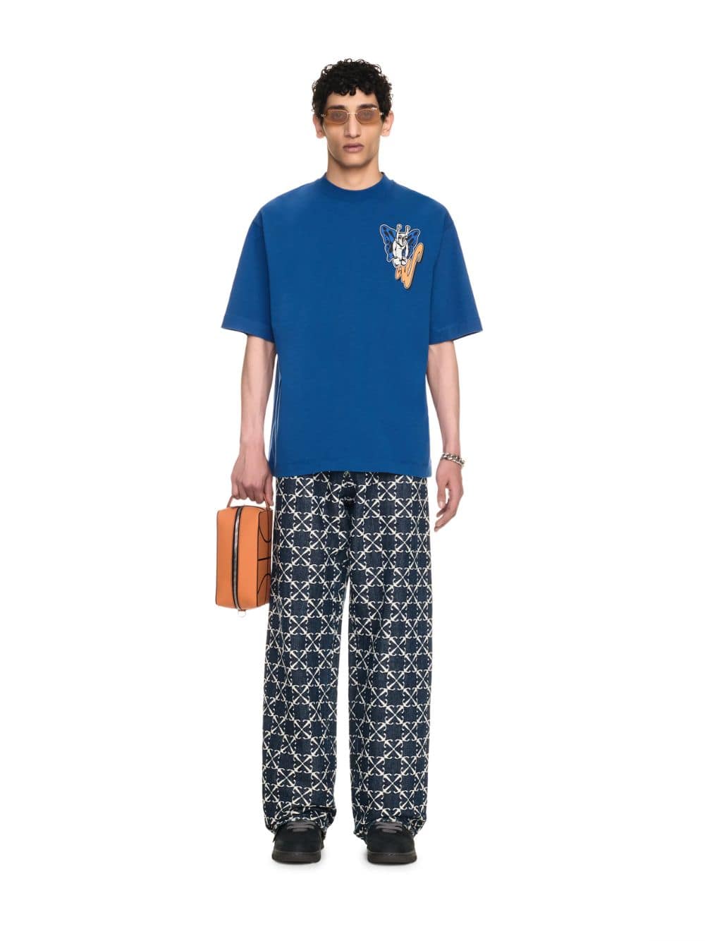 Blue Gang Skate T-Shirt - Image 2