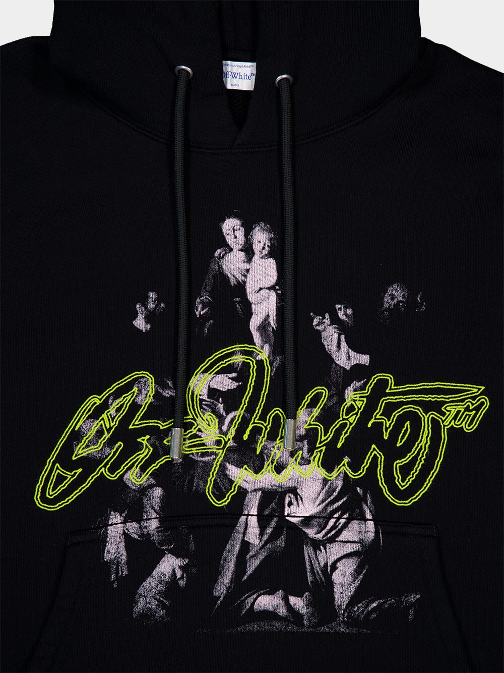 Script Mary Graphic Print Hoodie - Image 3