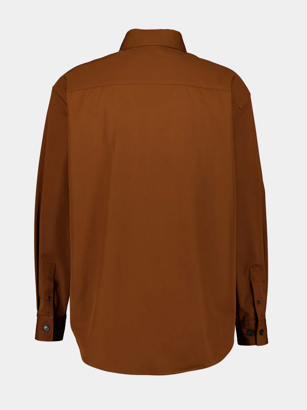 Tobacco Brown Embroidered Shirt - Image 2