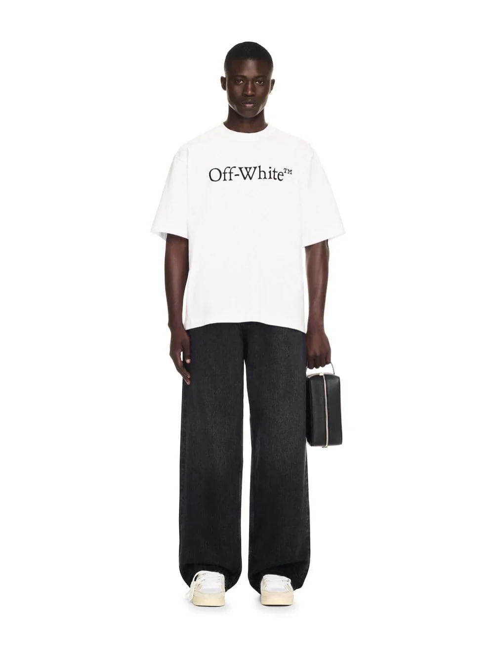 White Logo Skate T-Shirt - Image 2