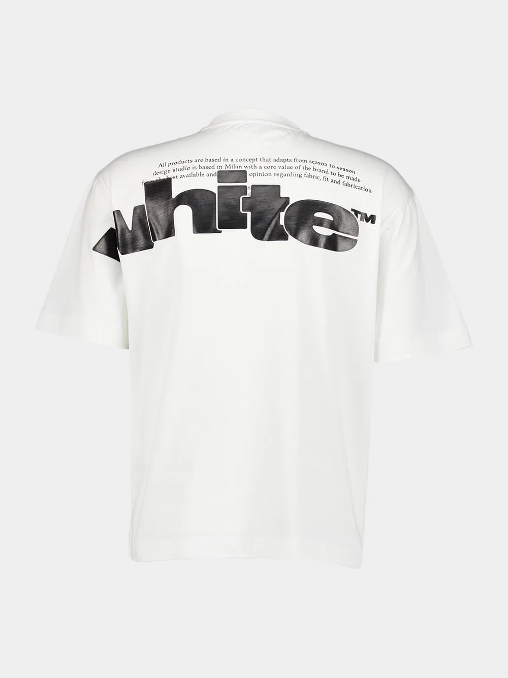 White Shared Logo Skate T-Shirt - Image 3