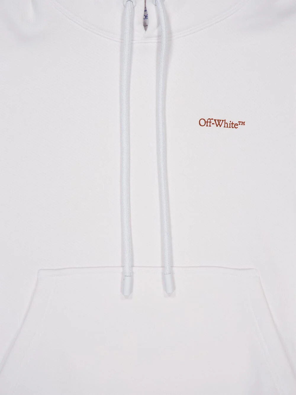 White Cotton Hoodie - Image 6