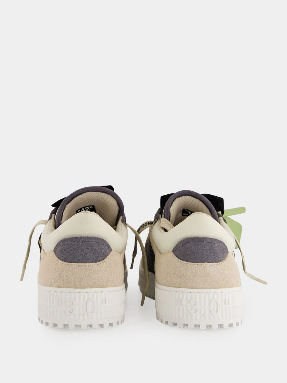 Dark Grey and Oat Low Top 3.0 Sneakers - Image 5