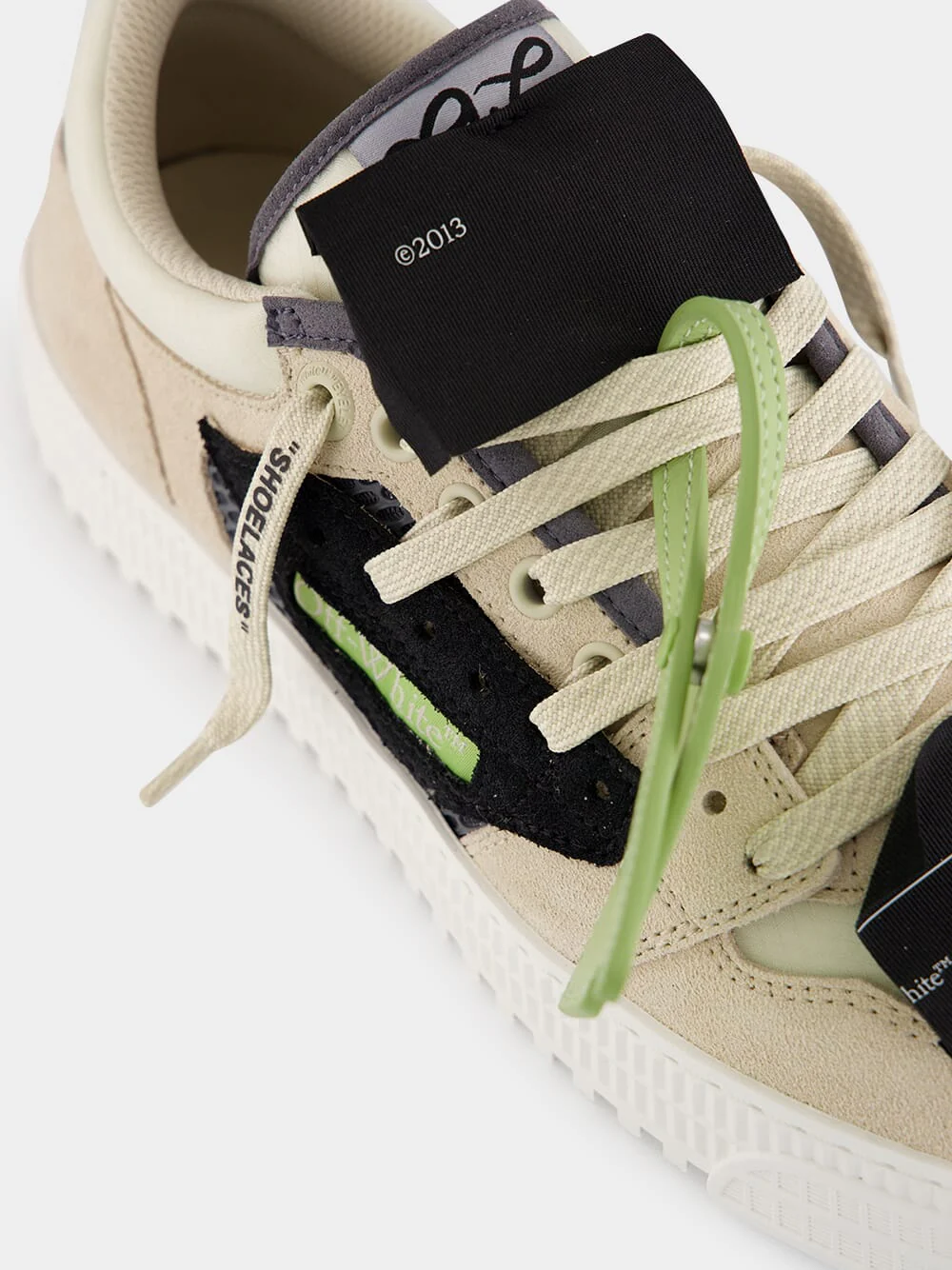 Dark Grey and Oat Low Top 3.0 Sneakers - Image 7